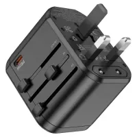 Hoco AC15 3-Port PD20W Universal Charging Adapter